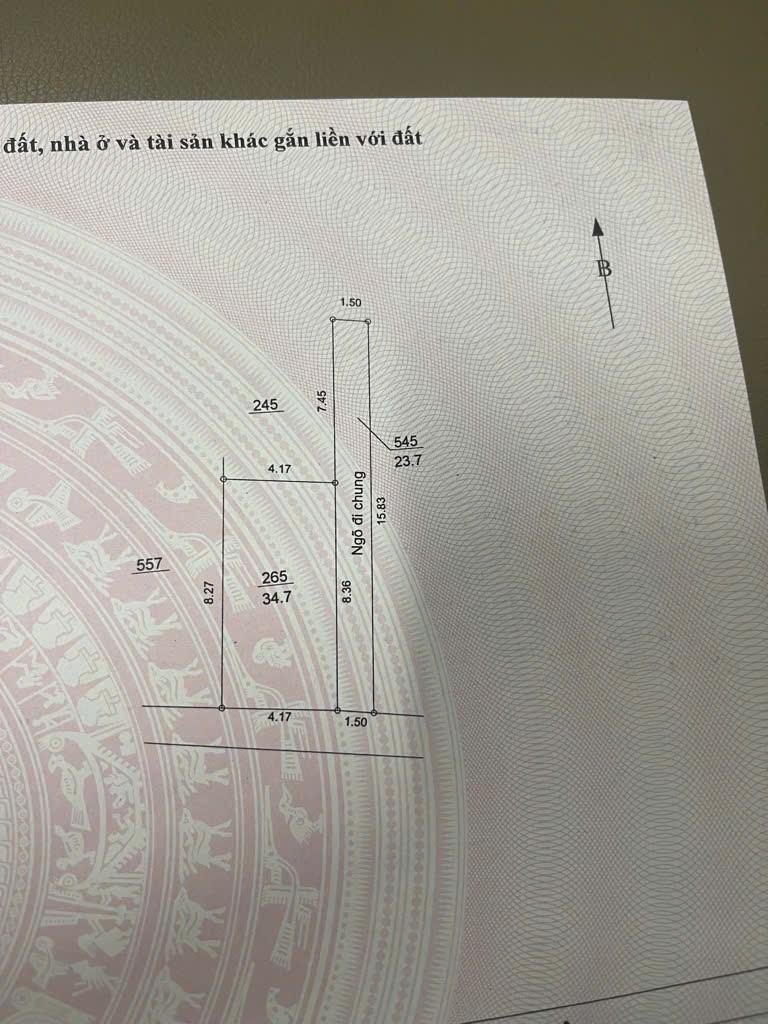 Bán nhà Thúy Lĩnh - diện tích 35m2 5 tầng - Ô TÔ - THANG MÁY - LÔ GÓC - giá 6 tỷ