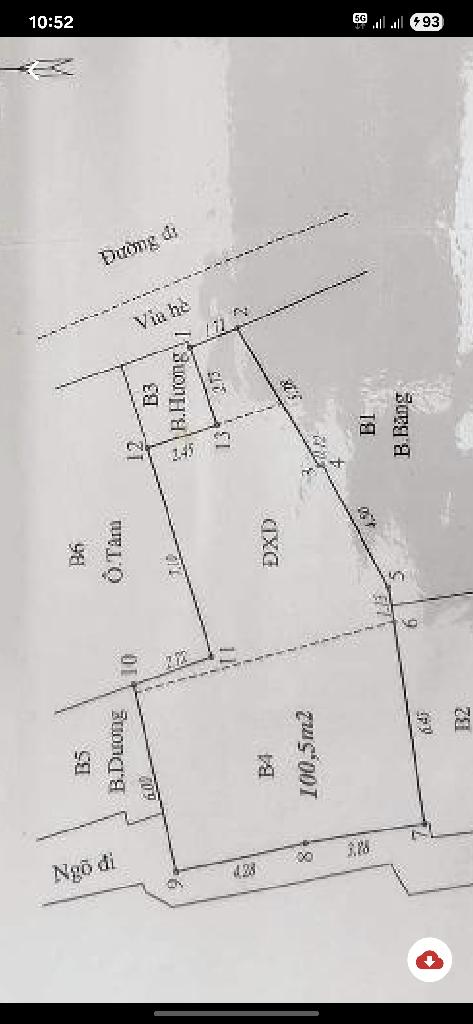 Bán nhà Giáp Nhất - diện tích 100m2 4 tầng - Mặt phố, kinh doanh đỉnh - giá 16,5 tỷ