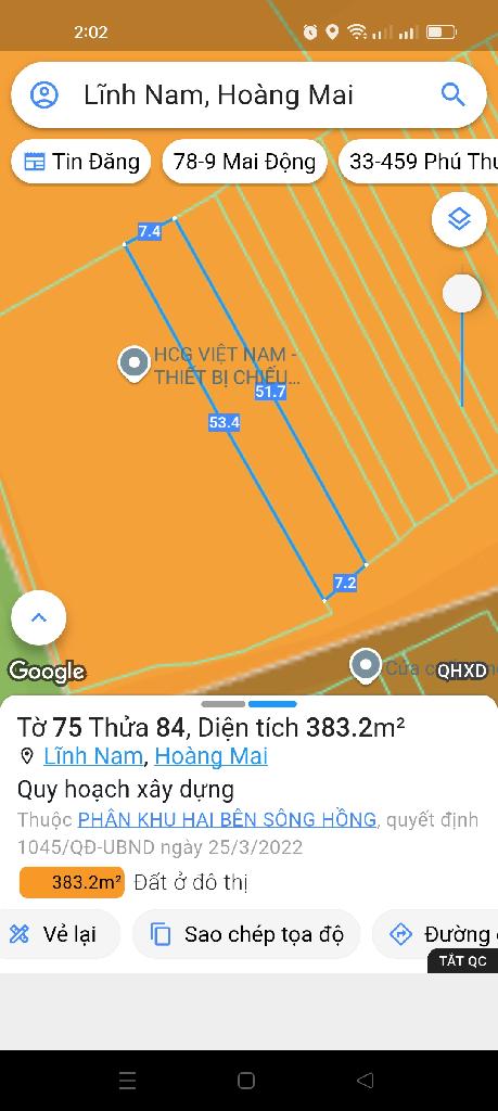 Bán nhà Thúy Lĩnh - diện tích 456m2 1 tầng - Đất nông nghiệp - giá 13,7 tỷ