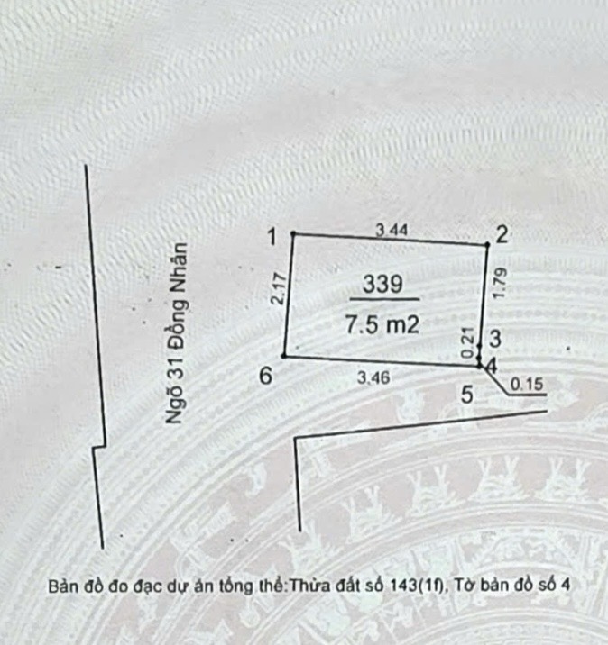 Bán nhà Đồng Nhân - diện tích 33m2 2 tầng - Lô góc - giá 9,2 tỷ