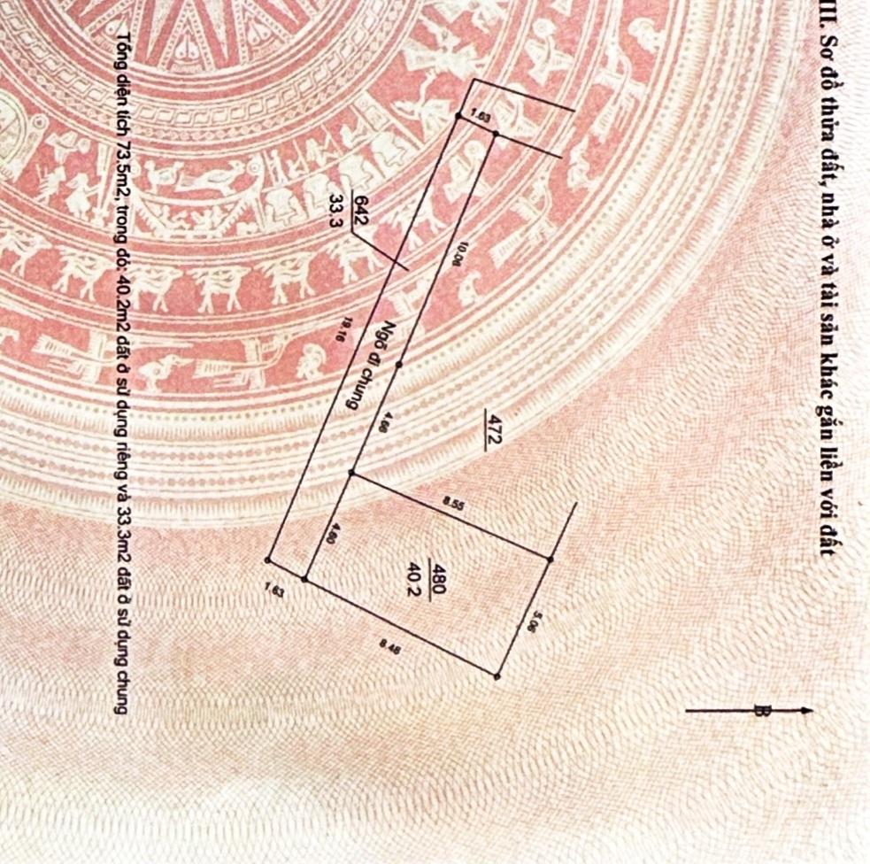 Bán nhà Vĩnh Hưng - diện tích 40m2 1 tầng - gần trường tiểu học Lĩnh Nam - giá 6,98 tỷ