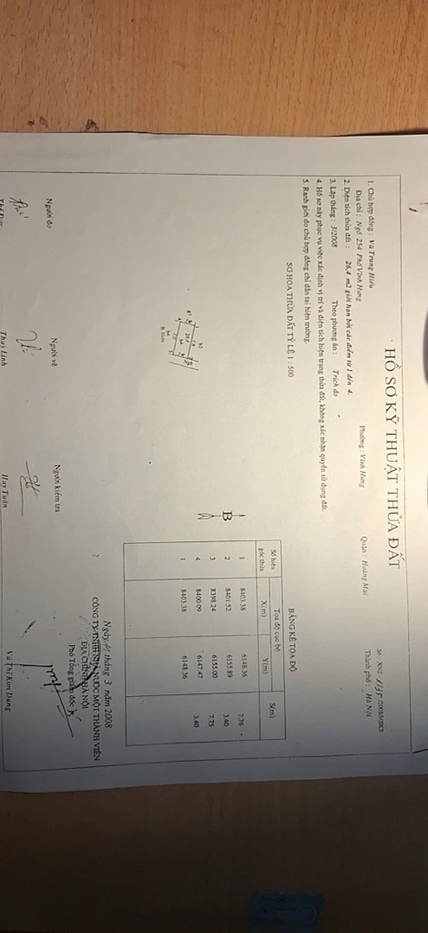 Bán nhà Vĩnh Hưng - diện tích 26m2 5 tầng - Ngõ 26 gần ô tô - giá 4,3 tỷ