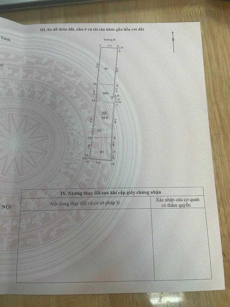 Bán nhà Lê Thanh Nghị - diện tích 55m2 5 tầng - Nhà dân xây mới - giá 1,38 tỷ