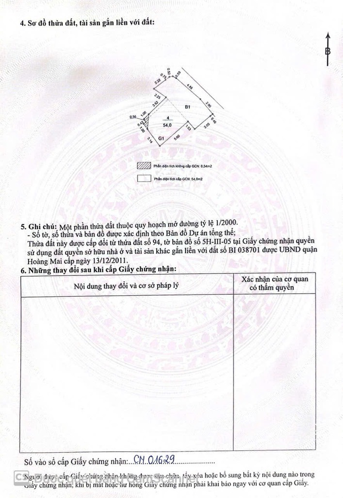 Bán nhà Giáp Bát - diện tích 54m2 2 tầng - Ô TÔ - giá 13,5 tỷ