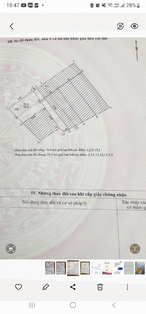 Bán nhà Quan Nhân - diện tích 56,3m2 6 tầng - Ngõ siêu nông - giá 10,6 tỷ