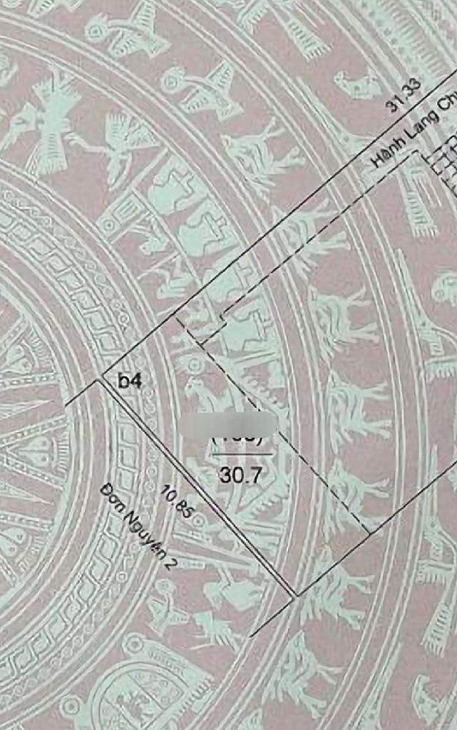 Bán nhà Tập thể Phương Mai - diện tích 68m2 1 tầng - Ô TÔ TRÁNH - giá 6,4 tỷ