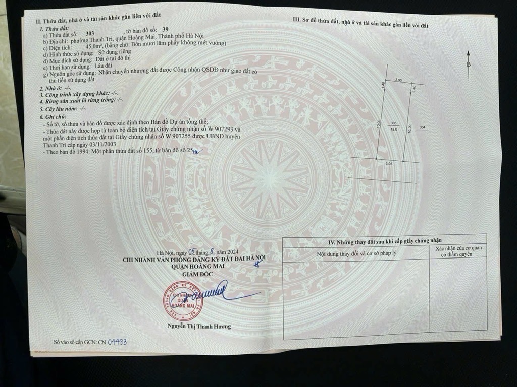 Bán nhà Thanh Lân - diện tích 45m2 6 tầng - Gara ô tô, thang máy - giá 12,9 tỷ