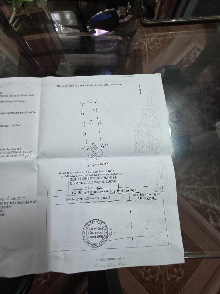 Bán nhà Nguyễn Văn Trỗi - diện tích 57m2 4 tầng - Nhà mặt phố 2 mặt tiền - giá 24 tỷ