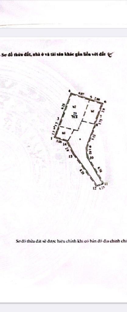 Bán nhà Đê Trần Khát Chân - diện tích 80m2 2 tầng - Đất đẹp tặng nhà 2.5 tầng - giá 14,49 tỷ