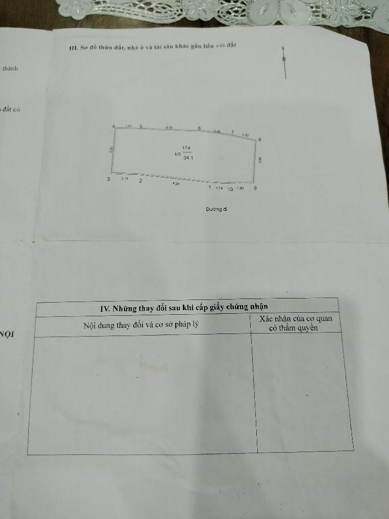 Bán nhà Ngõ Văn Hương - diện tích 34.1m2 4 tầng - Nhà đẹp hiếm có - giá 6,8 tỷ