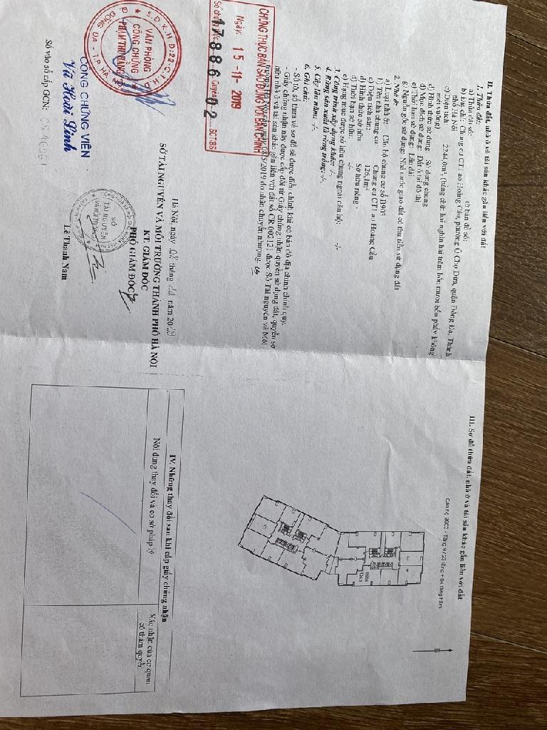 Bán nhà Hoàng Cầu - diện tích 126.1m2 1 tầng - Chung cư cao cấp - giá 18 tỷ