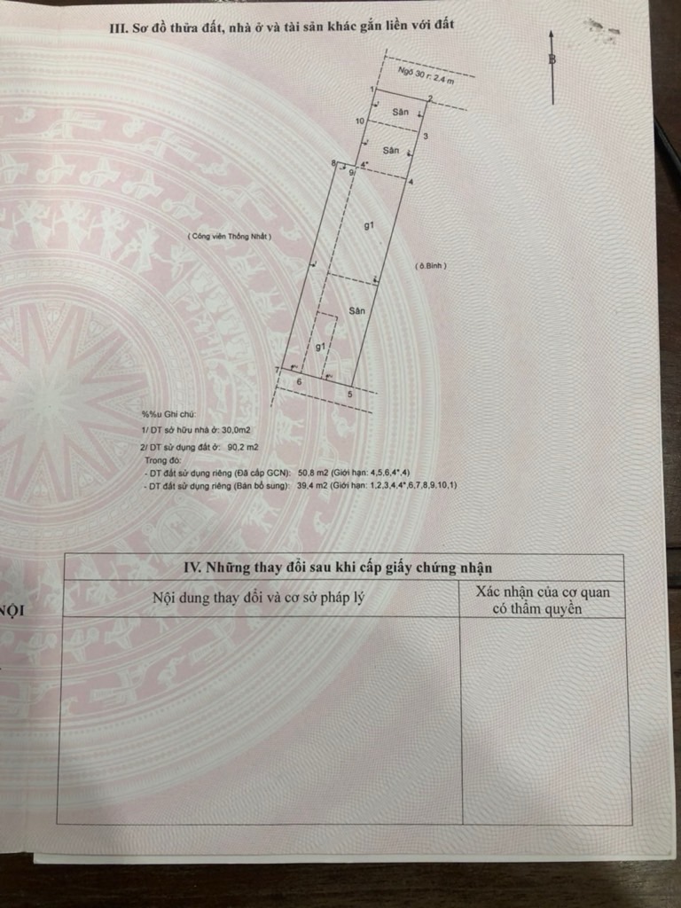 Bán nhà Nguyễn Đình Chiểu - diện tích 90m2 5 tầng - Vị trí sát công viên Thống Nhất - giá 23,5 tỷ