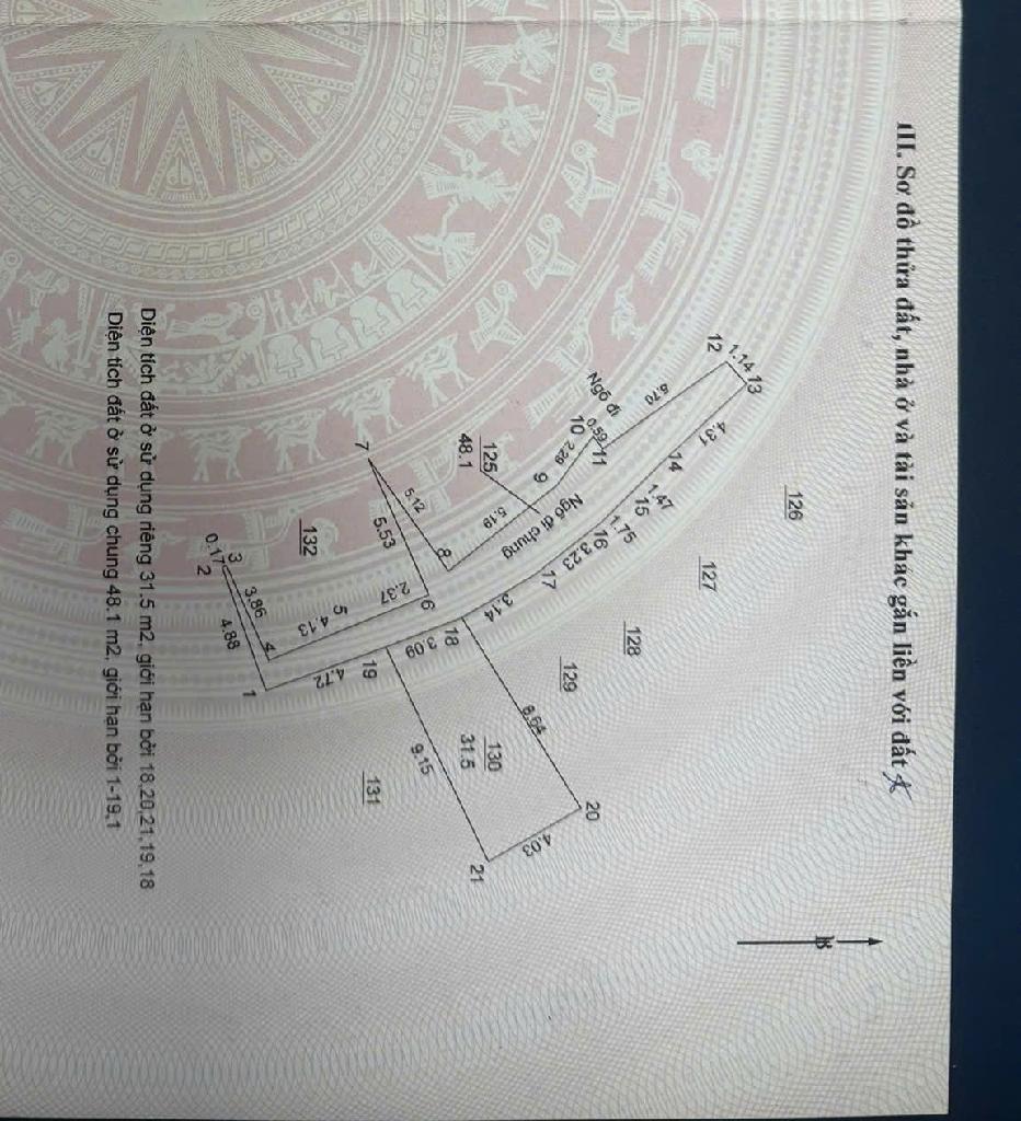 Bán nhà Thái Thịnh - diện tích 32m2 6 tầng - ô tô đỗ cửa - giá 9,5 tỷ