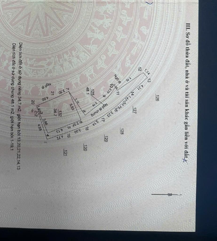Bán nhà Thái Thịnh - diện tích 35m2 6 tầng - Ô tô đỗ cách 20m - giá 10,4 tỷ