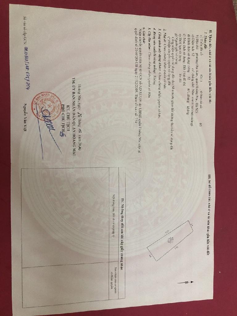 Bán nhà Kim Giang - diện tích 52m2 4 tầng - Ô tô đỗ cửa - giá 12,8 tỷ