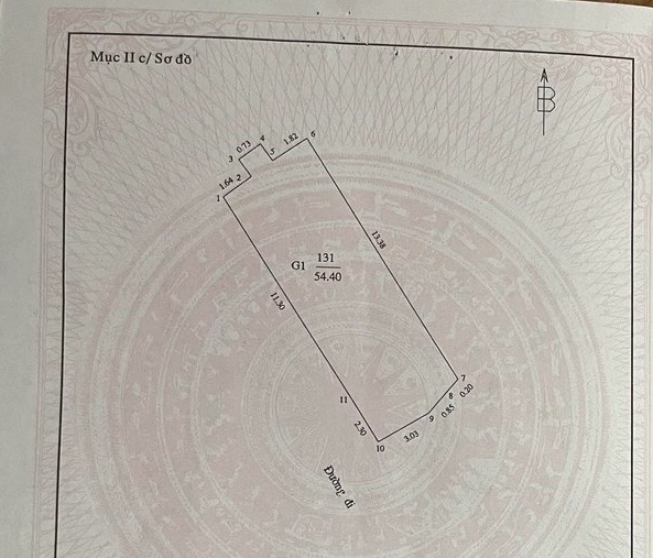 Bán nhà Chùa Láng - diện tích 54.4m2 1 tầng - Đầu tư xây chung cư mini - giá 5,8 tỷ