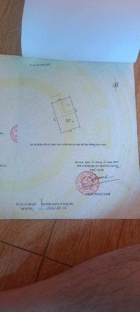 Bán nhà Nguyễn Đức Cảnh - diện tích 49.3m2 1 tầng - Mặt ngõ thông, ô tô qua - giá 7,8 tỷ