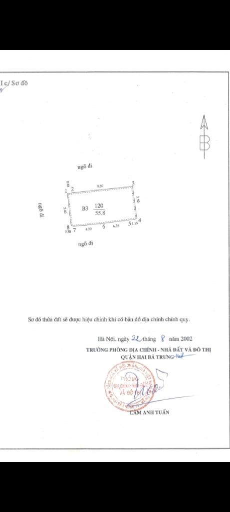 Bán nhà Vạn Kiếp - diện tích 56m2 4 tầng - LÔ GÓC 3 THOÁNG - giá 12 tỷ