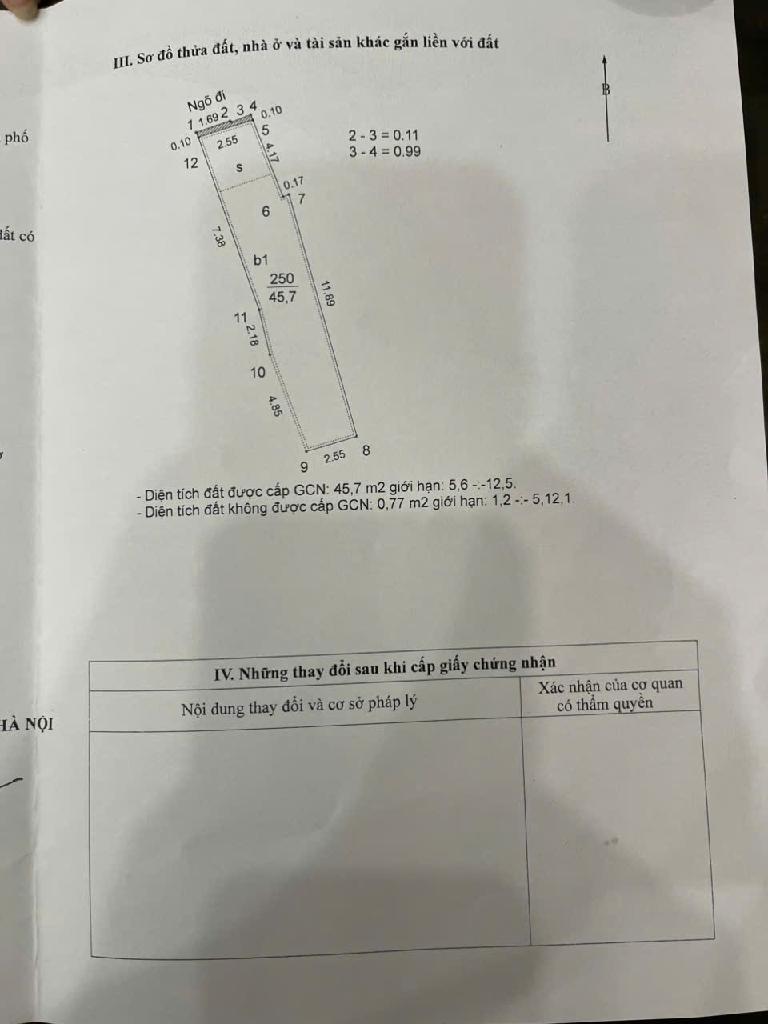 Bán nhà Kim Ngưu - diện tích 48m2 4 tầng - ô tô đỗ cửa - giá 13,5 tỷ