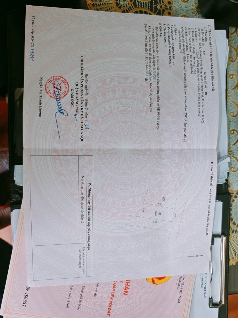 Bán nhà Vĩnh Hưng - diện tích 30m2 5 tầng - mặt ngõ ô tô - giá 9,7 tỷ