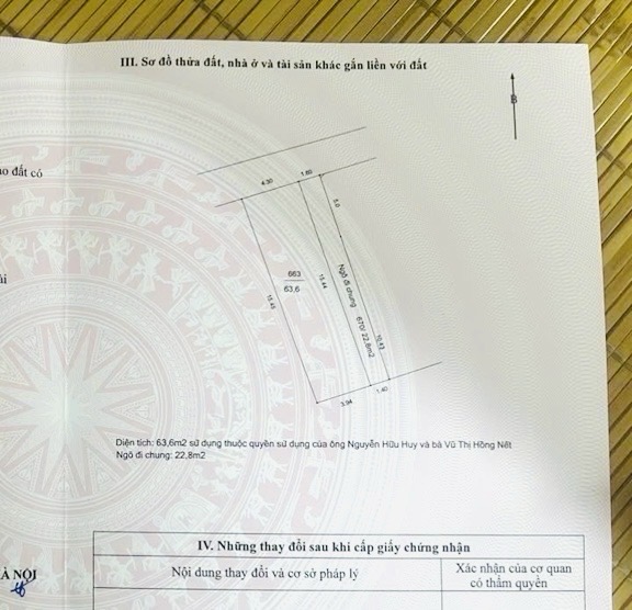 Bán nhà Tam Trinh - diện tích 63.6m2 5 tầng - Thang máy - giá 14 tỷ