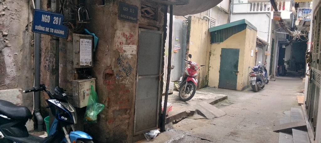 Bán nhà Đê Tô Hoàng - diện tích 7m2 1 tầng - đất nhỏ xinh có giấy phép xây dựng - giá 1,5 tỷ