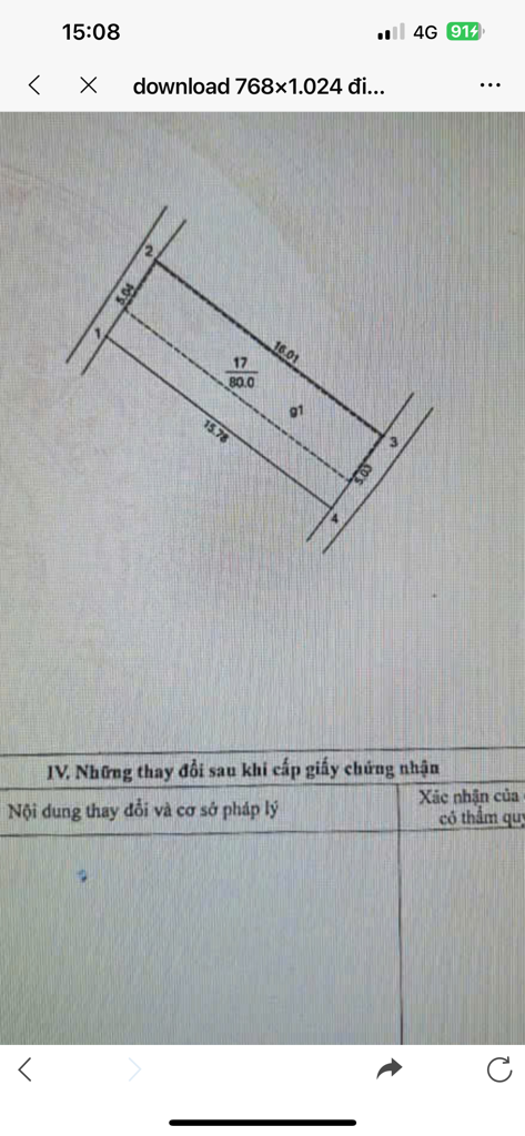 Bán nhà Thuý Lĩnh - diện tích 76,5m2 1 tầng - MẶT NGÕ Ô TÔ TRÁNH - giá 12,5 tỷ