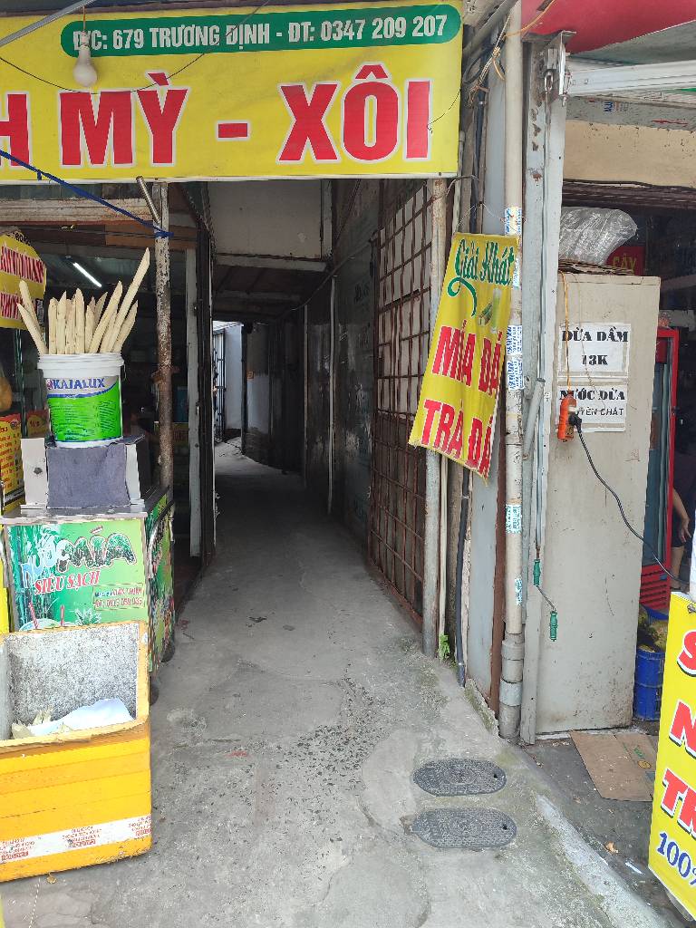 Bán nhà Trương Định - diện tích 57,5m2 2 tầng - phù hợp xây CCMN - giá 9,2 tỷ