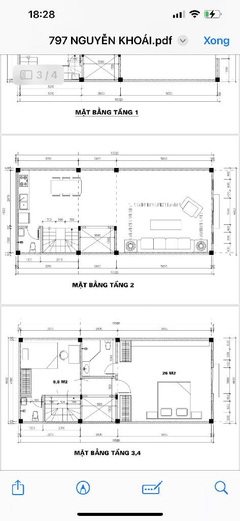 Bán nhà Nguyễn Khoái - diện tích 48.3m2 5 tầng - Ô tô tránh - giá 9,8 tỷ