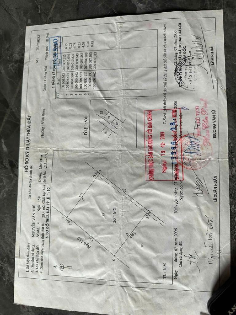 Bán nhà Lĩnh Nam - diện tích 20m2 3 tầng - nhà đẹp hiếm có - giá 2,2 tỷ