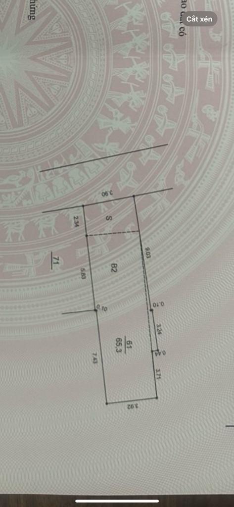 Bán nhà Trương Định - diện tích 66m2 7 tầng - Thang máy, ngõ ô tô tránh - giá 18 tỷ