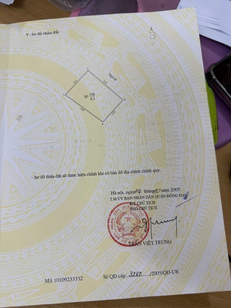 Bán nhà ngõ chợ Khâm Thiên - diện tích 6,3m2 4 tầng - Sổ đỏ riêng sẵn sàng giao dịch - giá 1,7 tỷ