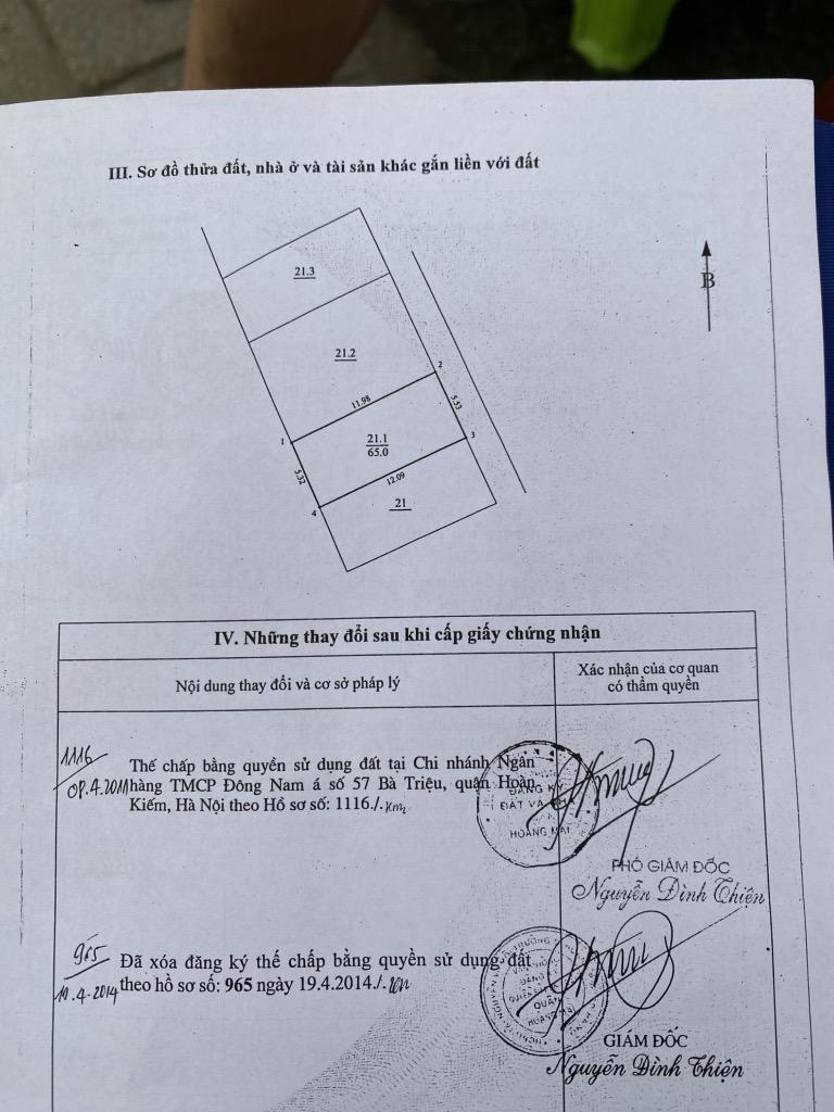 Bán nhà Thúy Lĩnh - diện tích 65m2 4 tầng - ô tô đỗ cửa - giá 11,2 tỷ