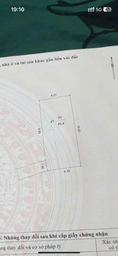 Bán nhà Minh Khai - diện tích 45.4m2 5 tầng - Ngõ hai ô tô tránh - giá 8,3 tỷ