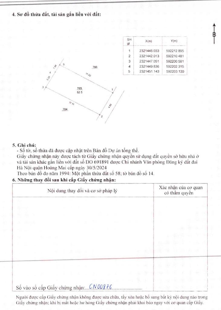 Bán nhà Nam Dư - diện tích 52.5m2 6 tầng - Nhà mới kinh doanh văn phòng, thang máy, gara ô tô - giá 14,5 tỷ