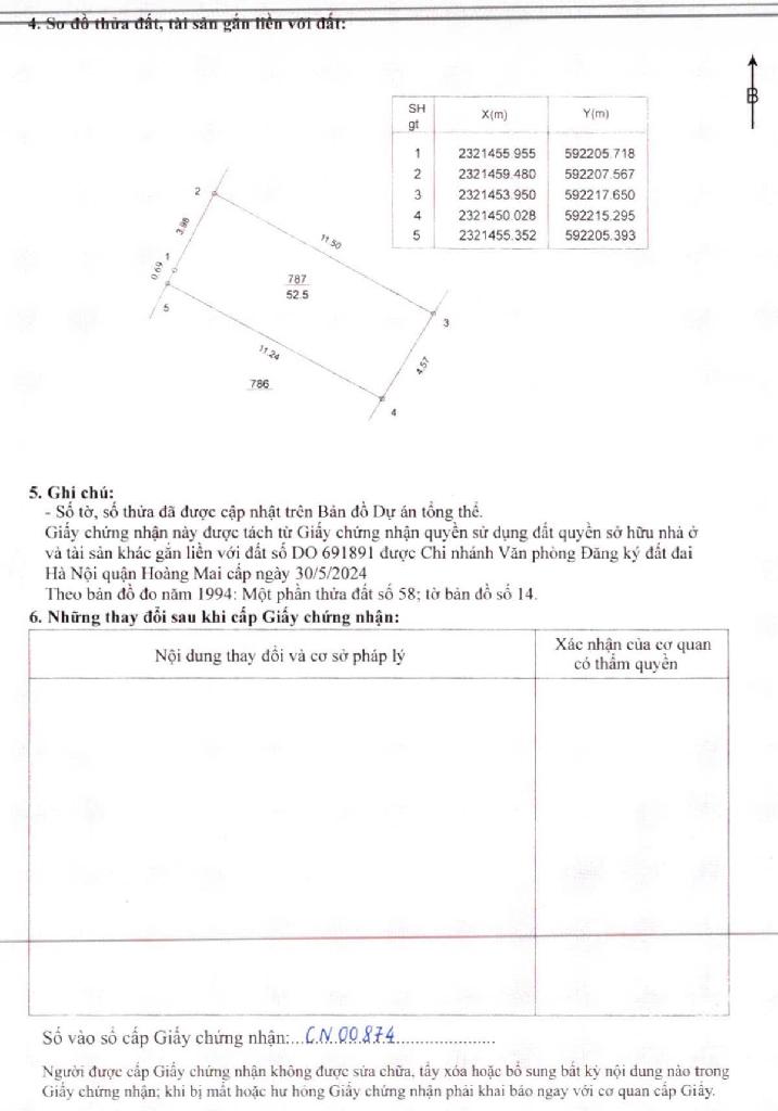 Bán nhà Nam Dư - diện tích 52.5m2 6 tầng - Nhà mới thang máy, kinh doanh văn phòng - giá 14 tỷ