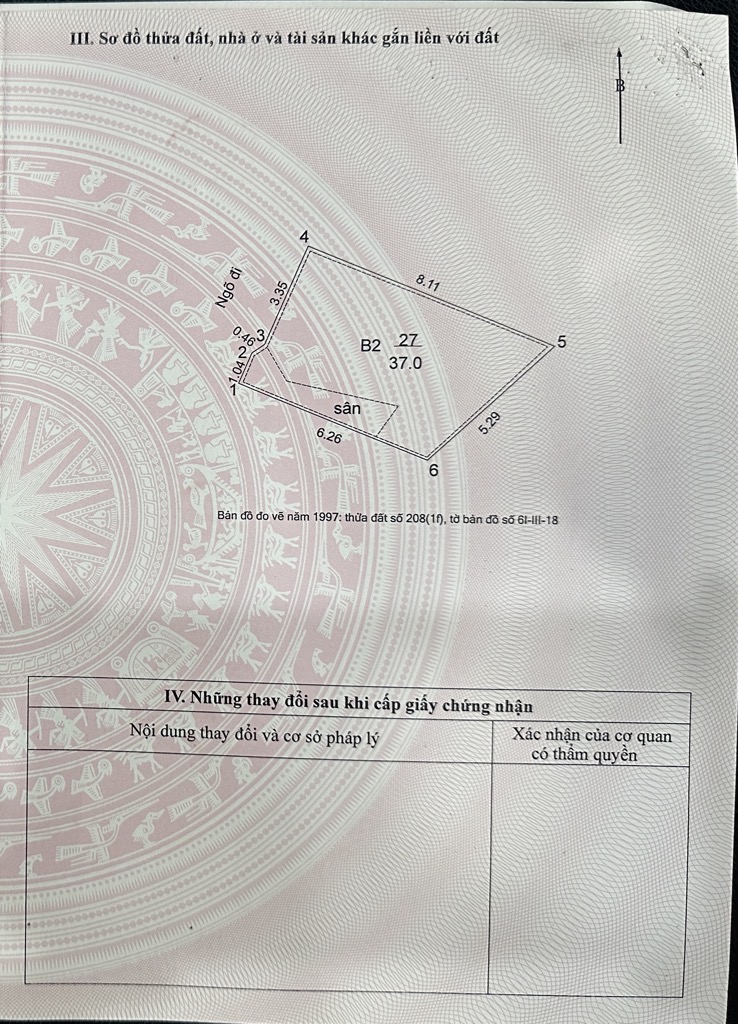 Bán nhà Đê Trần Khát Chân - diện tích 37m2 4 tầng - Nhà đẹp ở ngay - giá 8,2 tỷ