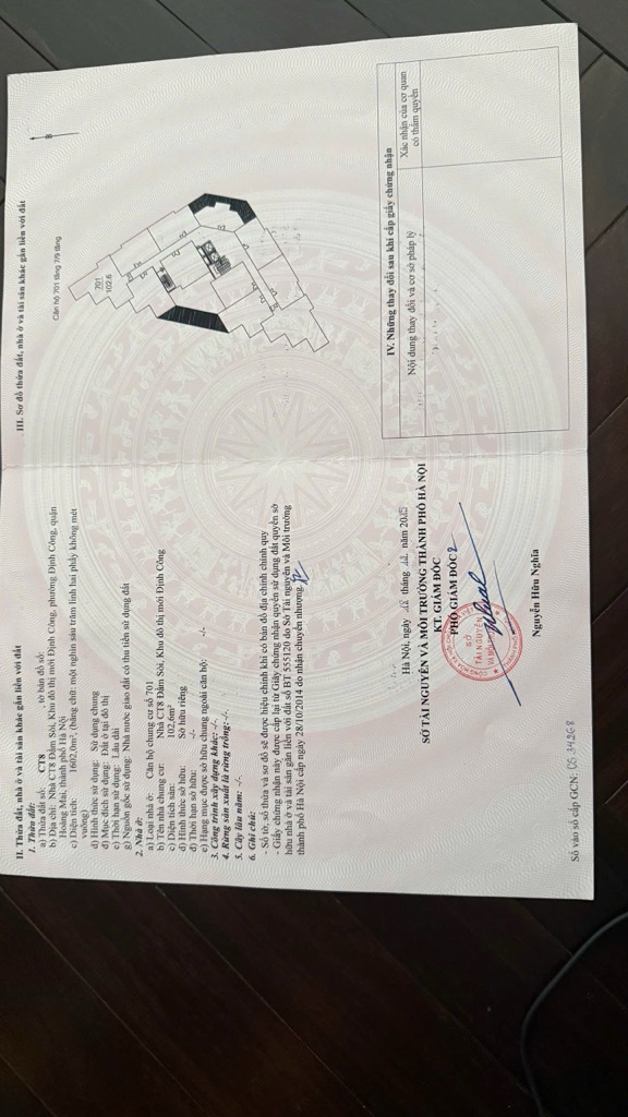 Bán nhà CT8 Khu DTM Định Công - diện tích 102.6m2 1 tầng - Vị trí đẹp, giao thông thuận lợi - giá 8,9 tỷ