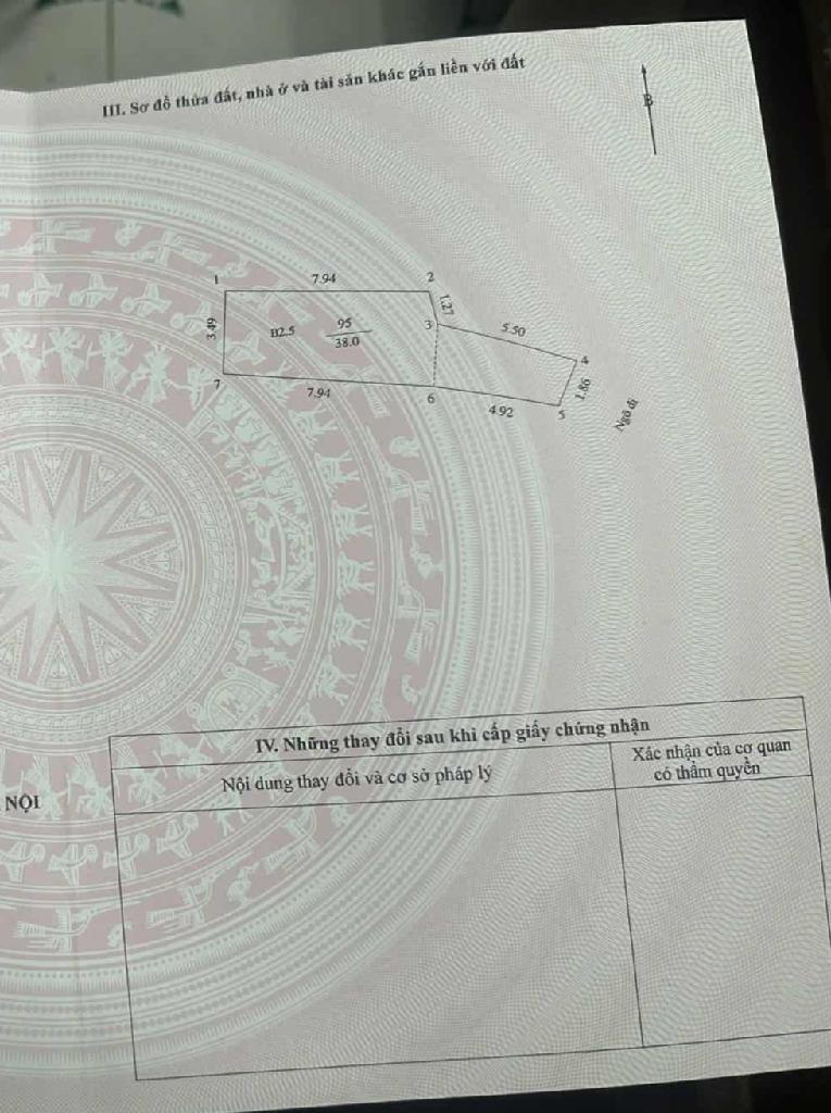 Bán nhà Khương Trung - diện tích 42m2 4 tầng - Nhà cũ về sơn sửa đẹp ngay - giá 7,5 tỷ