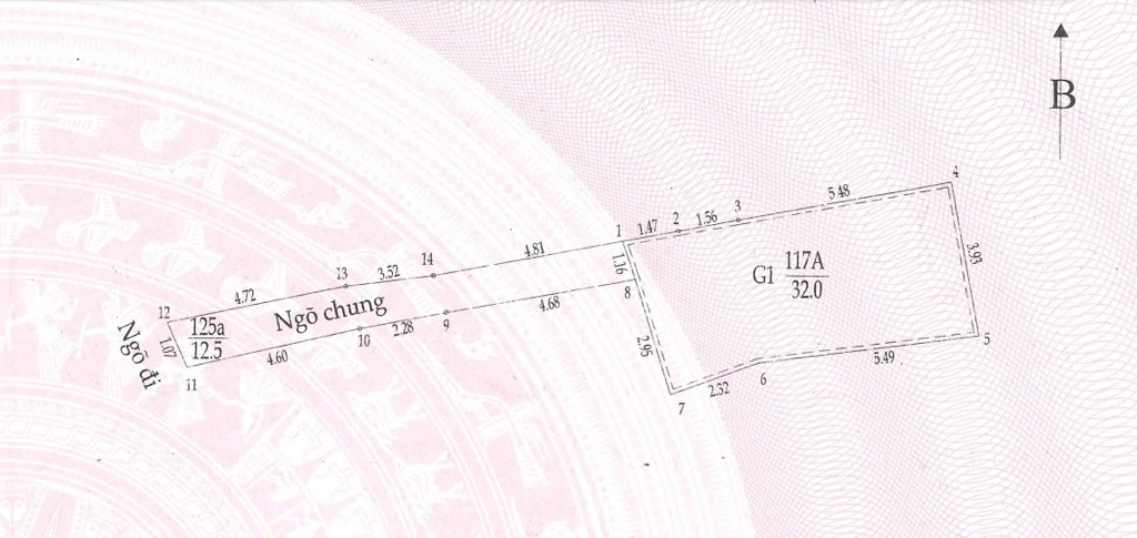 Bán nhà Nguyễn Lương Bằng - diện tích 44,5m2 2 tầng - Ngõ ba gác, gần phố - giá 10 tỷ
