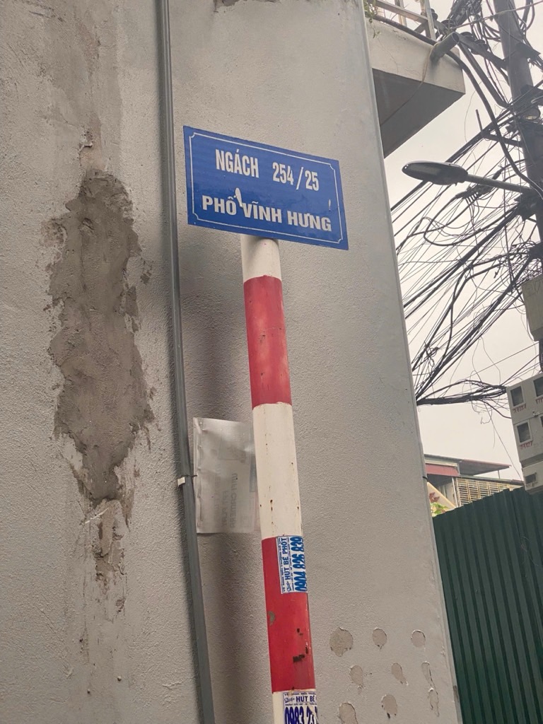 Bán nhà Vĩnh Hưng - diện tích 26m2 4 tầng - Ô tô đỗ cửa - giá 6,6 tỷ