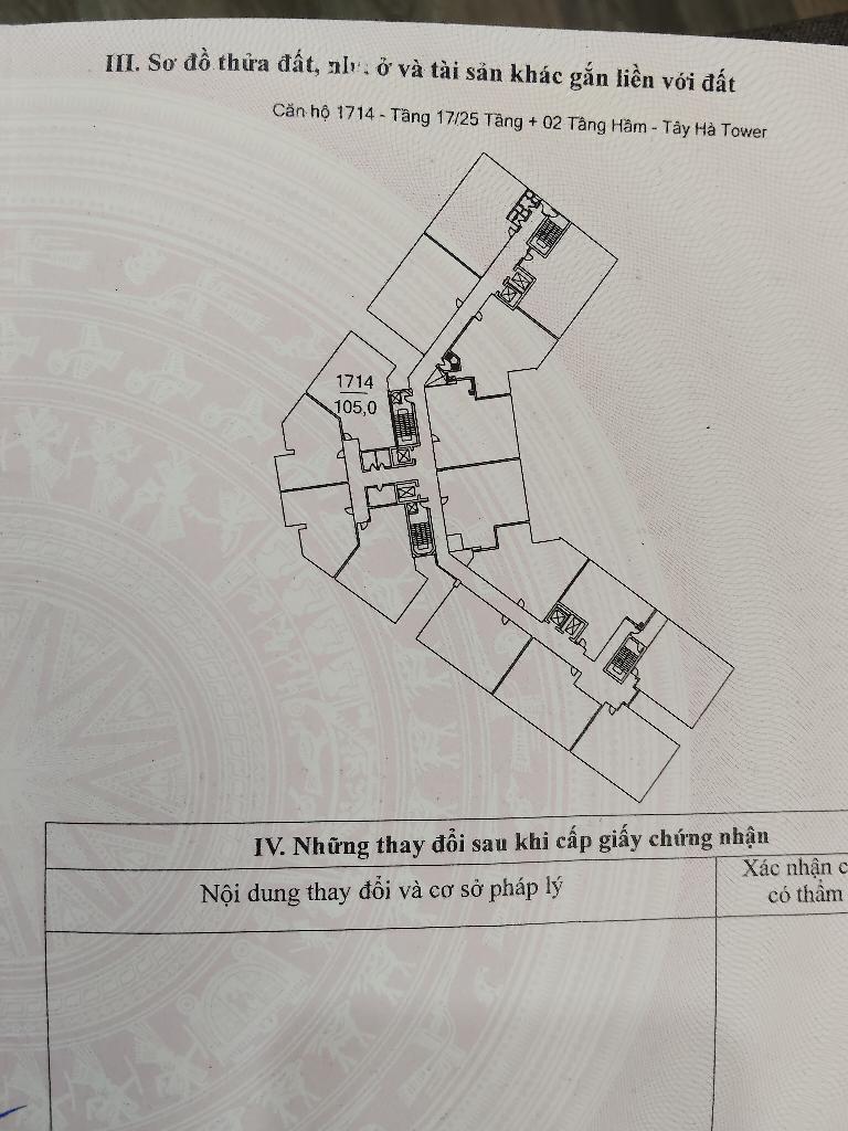 Bán nhà Tố Hữu - diện tích 105m2 17 tầng - Chung cư cao cấp - giá 9,5 tỷ