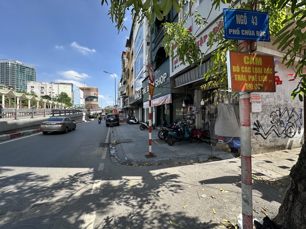 Bán nhà Chùa Bộc - diện tích 41m2 5 tầng - NGÕ NÔNG THẲNG - giá 13,8 tỷ