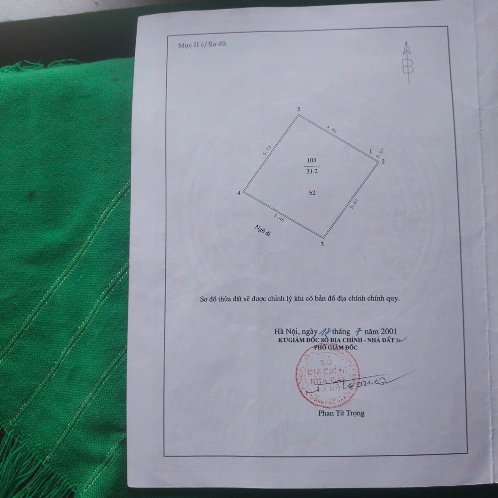 Bán nhà Ngõ Thông Phong - diện tích 31.2m2 4 tầng - Mặt tiền khủng - giá 8,5 tỷ
