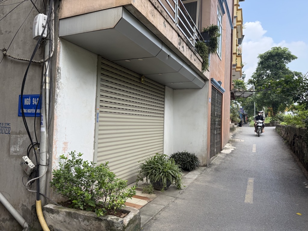 Bán nhà Nguyễn Khoái - diện tích 140m2 1 tầng - gần ô tô tránh - giá 14 tỷ