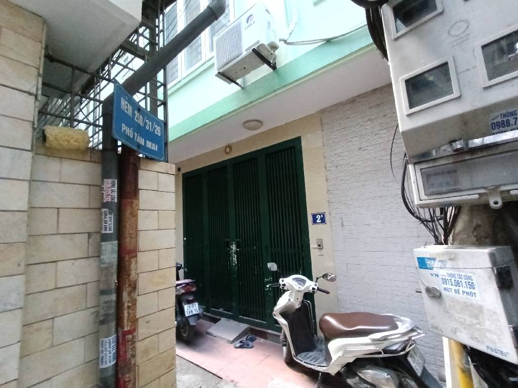 Bán nhà Tân Mai - diện tích 40m2 4 tầng - Nhà đẹp tự xây - giá 5 tỷ