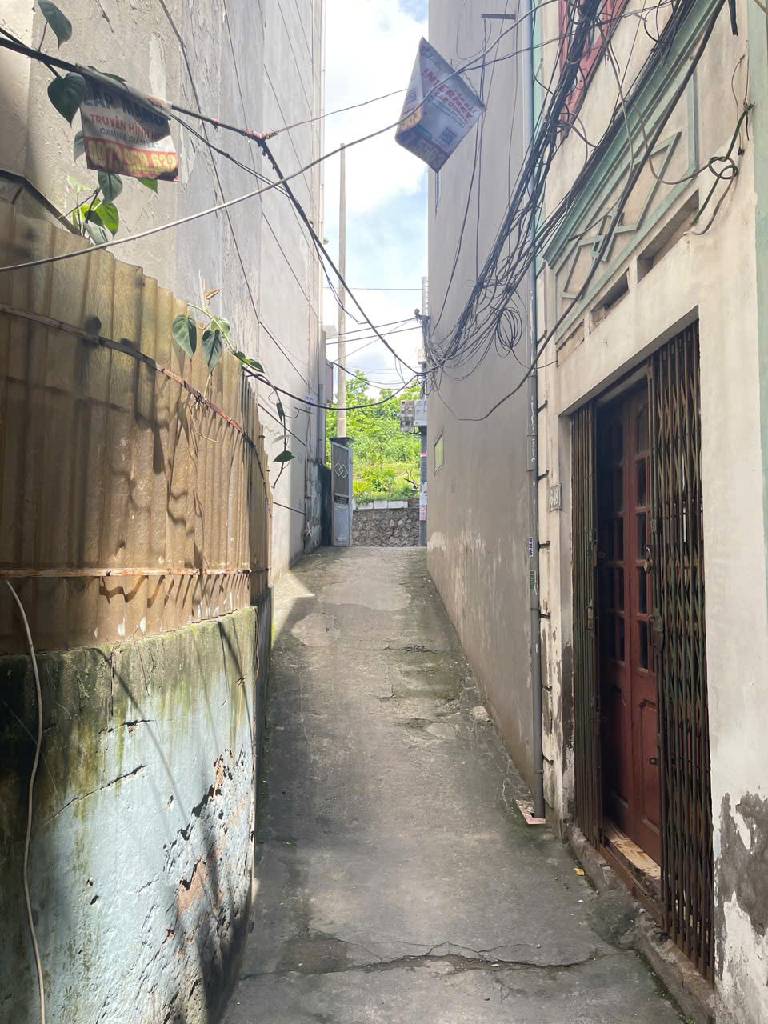 Bán nhà Nguyễn Khoái - diện tích 46m2 1 tầng - Đất vuông, mặt tiền vát - giá 7,3 tỷ