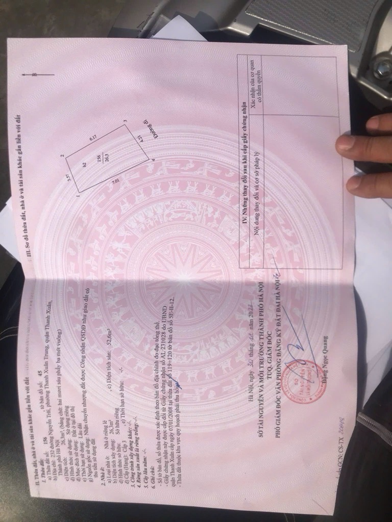 Bán nhà Nguyễn Trãi - diện tích 26,3m2 6 tầng - Mặt phố VIP - giá 15,5 tỷ