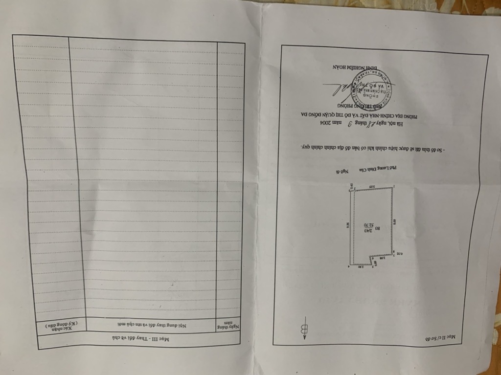 Bán nhà Lương Định Của - diện tích 53m2 4 tầng - Ngõ 31 vào là sân tập thể - giá 13 tỷ