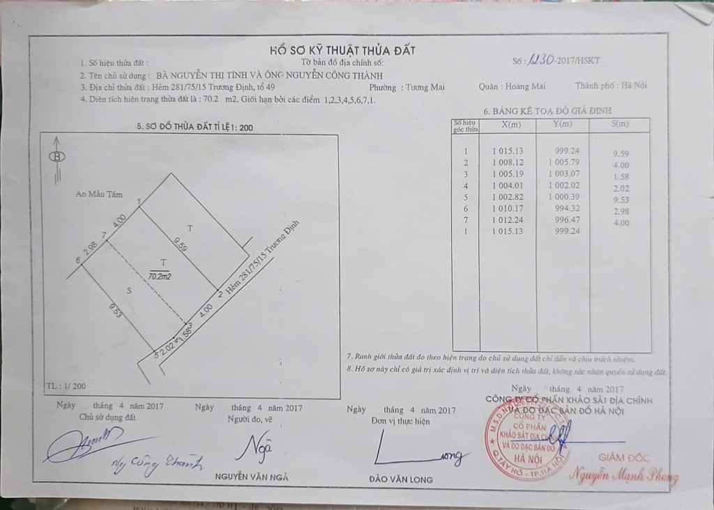 Bán nhà Trương Định - diện tích 130m2 1 tầng - đất tặng nhà - giá 7,5 tỷ